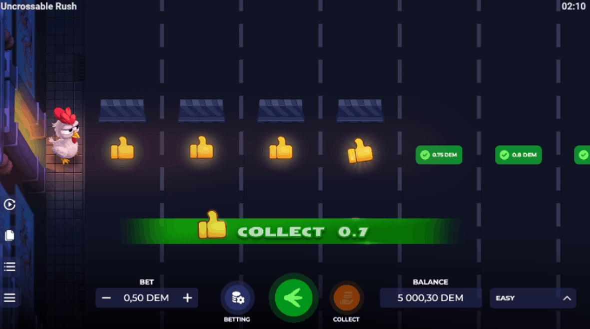 Uncrossable Rush – Opinião Veterano Modo Difícil