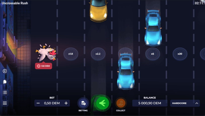 Uncrossable Rush – Opinião Caçador de Bónus